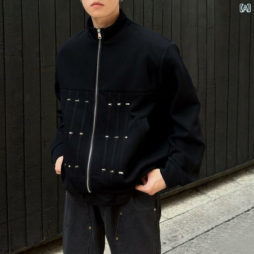 メンズ ファッション 春夏 秋冬 かっこいい オシャレ モテ 男性用 紳士服 服 韓国 シンプル 大人 アメリカン ハイエンド スタンドカラー ショート スウェットシャツ ジャケット 男性用 春秋 カジュアル ショルダーパッド入り ジャケット メンズ ファッション 春夏 秋冬 かっこいい オシャレ モテ 男性用 紳士服 服 韓国 シンプル 大人 アメリカン ハイエンド スタンドカラー ショート スウェットシャツ ジャケット 男性用 春秋 カジュアル ショルダーパッド入り ジャケット