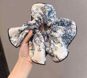レディース ファッション 女性 かわいい おしゃれ 韓国 高級 ギフト プレゼント アクセサリー ジュエリー 髪飾り ヘア プリント バンド リング ゴム シュ...