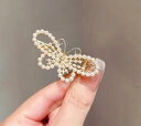レディース ファッション 女性 かわいい おしゃれ 韓国 高級 ギフト プレゼント アクセサリー ジュエリー 髪飾り ヘア パール 蝶 ピン エレガント 前髪 ...