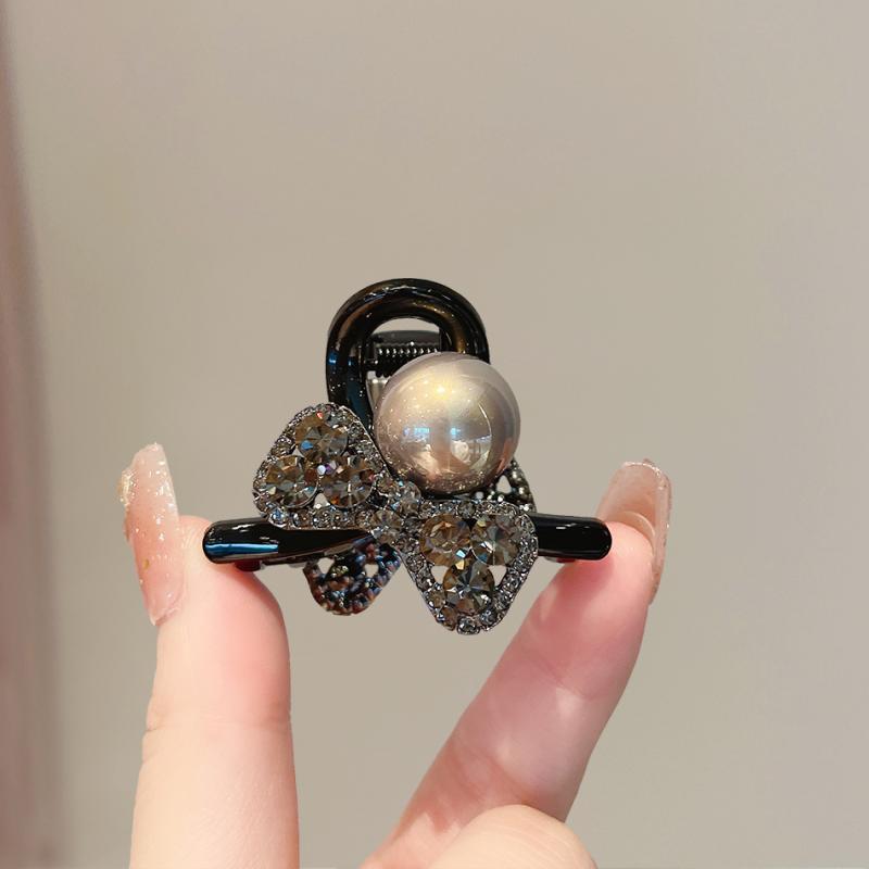 レディース ファッション 女性 かわいい おしゃれ 韓国 高級 ギフト プレゼント アクセサリー ジュエリー 髪飾り ヘアピン 後頭部 パール クリップ キラキ...