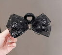 レディース ファッション 女性 かわいい おしゃれ 韓国 高級 ギフト プレゼント アクセサリー ジュエリー 髪飾り ヘア メッシュ クリップ エレガント ヘッ...