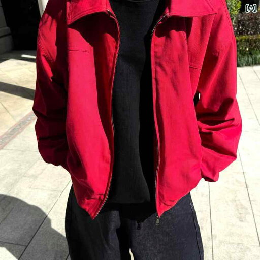 メンズ ファッション 春夏 秋冬 かっこいい オシャレ モテ 男性用 紳士服 服 韓国 シンプル 大人 アメリカン レトロ クリーン フィット 高級 レッド ハリントン ジャケット メンズ 春秋 ボックス ショート ワイド カジュアル ジャケット メンズ ファッション 春夏 秋冬 かっこいい オシャレ モテ 男性用 紳士服 服 韓国 シンプル 大人 アメリカン レトロ クリーン フィット 高級 レッド ハリントン ジャケット メンズ 春秋 ボックス ショート ワイド カジュアル ジャケット