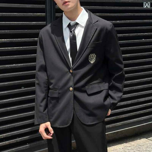 メンズ ファッション 春夏 秋冬 かっこいい オシャレ モテ 男性用 紳士服 服 韓国 シンプル 大人 ハイエンドの カレッジ スタイル DK 制服大 男子 スーツ ジャケット 春秋 カジュアル シングル スーツ メンズ ファッション 春夏 秋冬 かっこいい オシャレ モテ 男性用 紳士服 服 韓国 シンプル 大人 ハイエンドの カレッジ スタイル DK 制服大 男子 スーツ ジャケット 春秋 カジュアル シングル スーツ