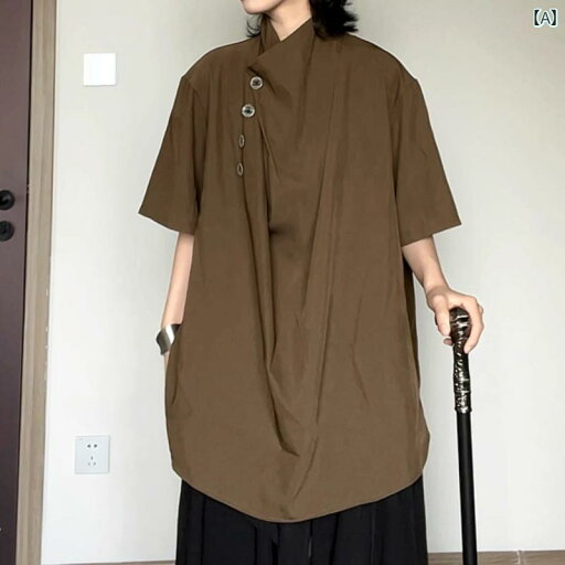 メンズ ファッション 春夏 秋冬 かっこいい オシャレ モテ 男性用 紳士服 服 韓国 シンプル 大人 中国 ハイエンド スタンドカラー レトロ 半袖 シャツ メンズ 夏 ドレープ 半袖 シャツ ジャケット な メンズ ファッション 春夏 秋冬 かっこいい オシャレ モテ 男性用 紳士服 服 韓国 シンプル 大人 中国 ハイエンド スタンドカラー レトロ 半袖 シャツ メンズ 夏 ドレープ 半袖 シャツ ジャケット な