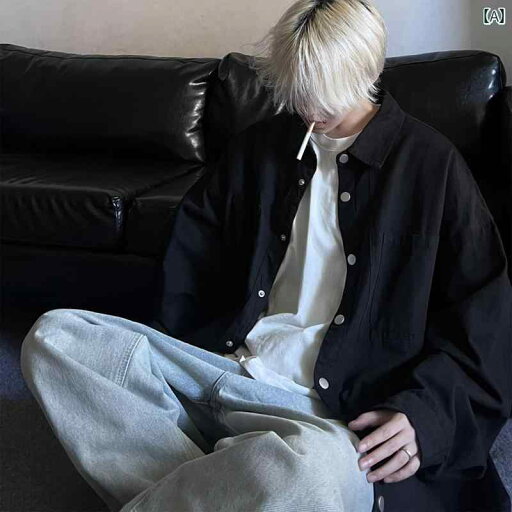 メンズ ファッション 春夏 秋冬 かっこいい オシャレ モテ 男性用 紳士服 服 韓国 シンプル 大人 アメリカン レトロ ハイエンド ワークウェア 長袖 シャツ メンズ 春秋 カジュアル ジャケット シャツ ジャケット メンズ ファッション 春夏 秋冬 かっこいい オシャレ モテ 男性用 紳士服 服 韓国 シンプル 大人 アメリカン レトロ ハイエンド ワークウェア 長袖 シャツ メンズ 春秋 カジュアル ジャケット シャツ ジャケット