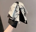 レディース ファッション 女性 かわいい おしゃれ 韓国 高級 ギフト プレゼント アクセサリー ジュエリー 髪飾り ヘア リボン パール クリップ 水墨画 プ...
