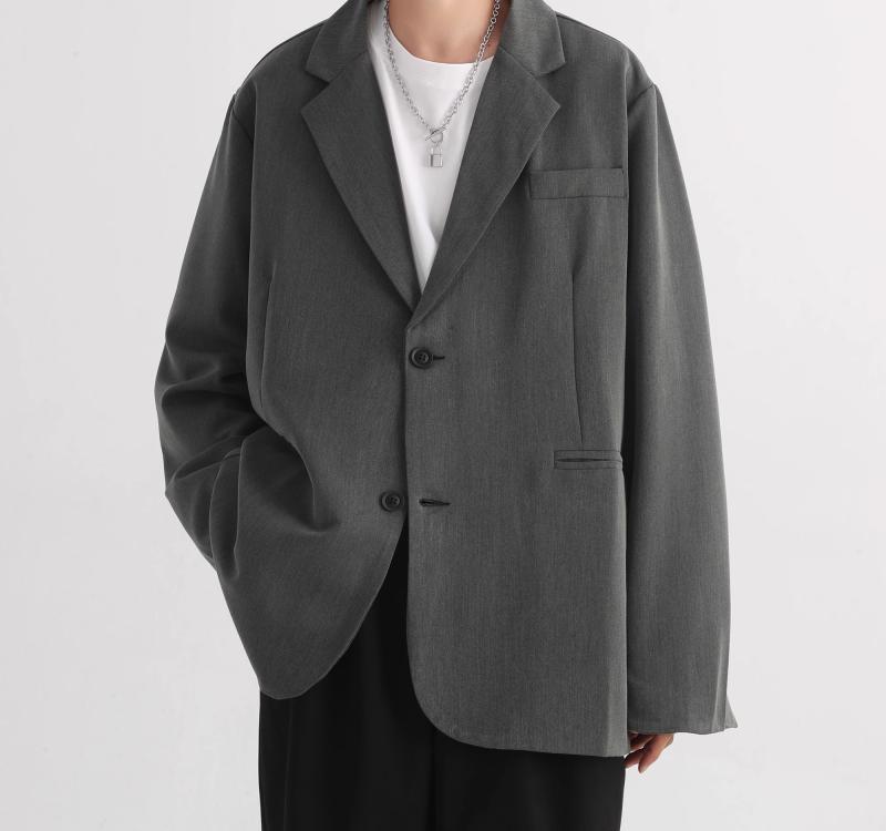 メンズ ファッション 春夏 秋冬 かっこいい オシャレ モテ 男性用 紳士服 服 韓国 シンプル 大人 小さい ブレザー メンズカジュアル 韓国 スタイル 春秋 トップス ホット ストリート スーツ