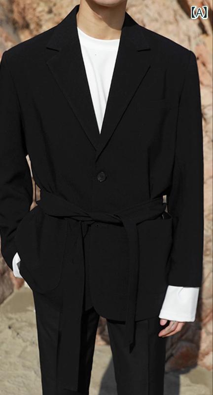 メンズ ファッション 春夏 秋冬 かっこいい オシャレ モテ 男性用 紳士服 服 韓国 シンプル 大人 高級 スーツ ジャケット メンズスーツ 冬 カジュアル フォーマルウェア トップス ワンピース 春秋 小さい スーツ