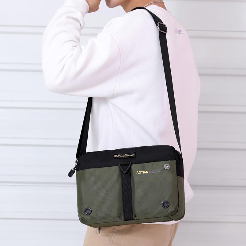 メンズ ファッション 春夏 秋　冬 かっこいい おしゃれ モテ 男性 紳士 バッグ 鞄 韓国 おすすめ ショルダー カジュアル 防水 ボディ シンプル 大容量 収納 メッセンジャー