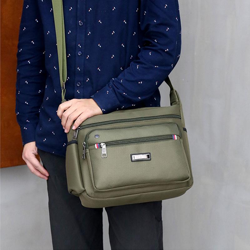 メンズ ファッション 春夏 秋　冬 かっこいい おしゃれ モテ 男性 紳士 バッグ 鞄 韓国 おすすめ メッセンジャー ショルダー 防水 大容量 シンプル カジュアル 収納 大人 上品