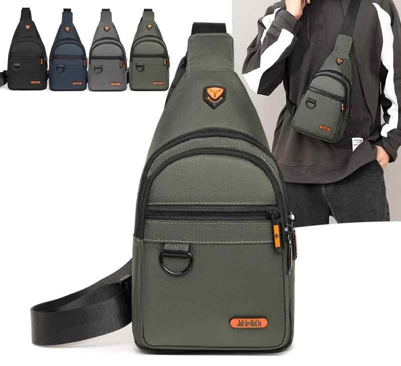 メンズ ファッション 春夏 秋　冬 かっこいい おしゃれ モテ 男性 紳士 バッグ 鞄 韓国 おすすめ ショルダー シンプル メッセンジャー カジュアル 大容量 チェスト 収納 高級