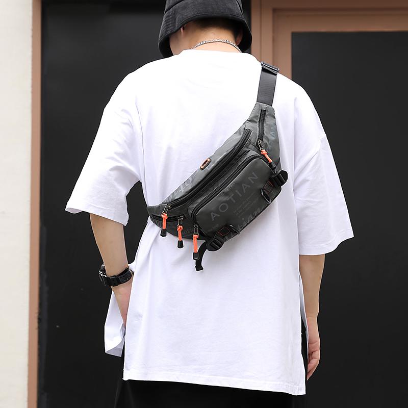 メンズ ファッション 春夏 秋 冬 かっこいい おしゃれ モテ 男性 紳士 バッグ 鞄 韓国 おすすめ チェスト ショルダー メッセンジャー アウトドア シンプル カジュアル スポーツ ウエスト 高級 大容量