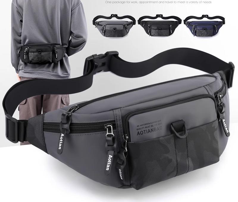 メンズ ファッション 春夏 秋 冬 かっこいい おしゃれ モテ 男性 紳士 バッグ 鞄 韓国 おすすめ ボディ ウエスト ショルダー チェスト シンプル カジュアル 迷彩 大容量 大容量 収納