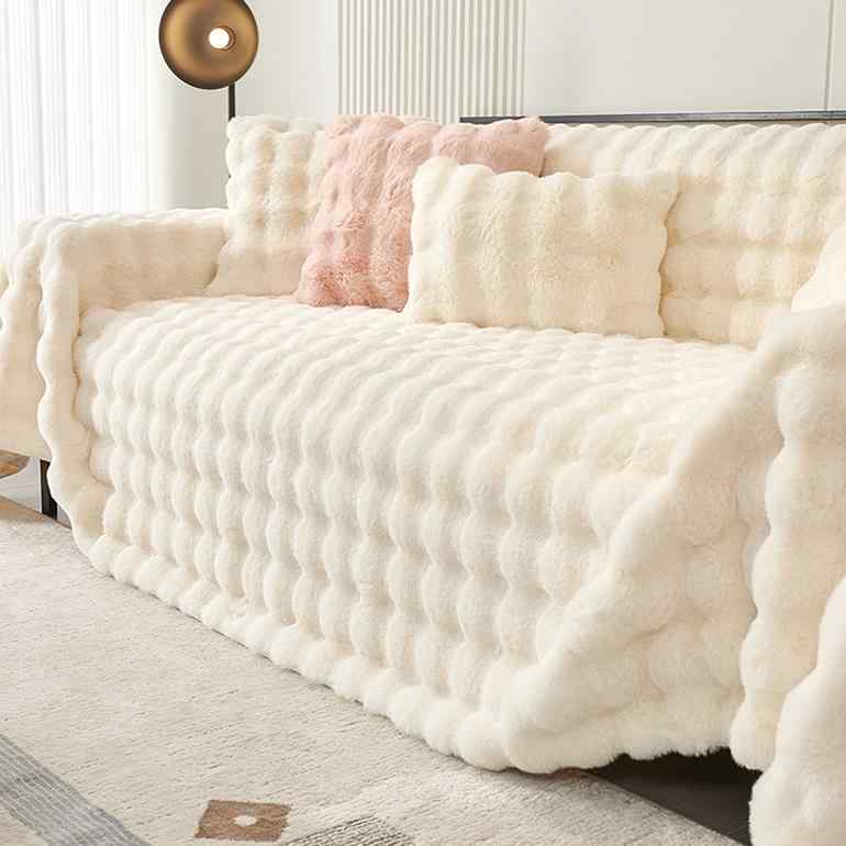 インテリア 雑貨 装飾 飾り クッション 座布団 カバー 枕 寝具 おしゃれ かわいい シンプル 韓国 上品 高級 部屋 ソファー クリーム スタイル ネット ソファー カバー 布 タオル 滑り止め ソファー カバー クッションブランケット