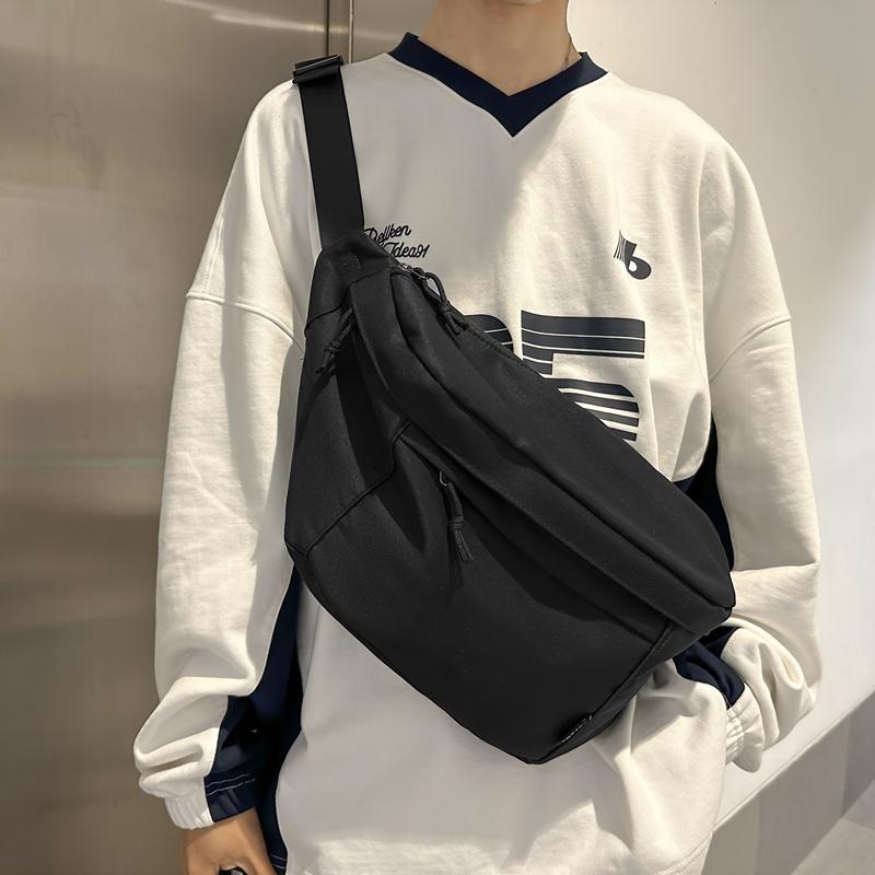 メンズ ファッション 春夏 秋　冬 かっこいい おしゃれ モテ 男性 紳士 バッグ 鞄 韓国 おすすめ メッセンジャー スポーツ サイクリング 多機能 ショルダー ウエスト アウトドア チェスト シンプル 高級 カジュアル 大容量