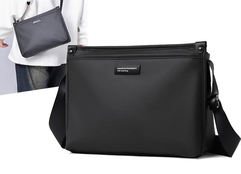 メンズ ファッション 春夏 秋 冬 かっこいい おしゃれ モテ 男性 紳士 バッグ 鞄 韓国 おすすめ メッセンジャー 防水 メッセンジャー 大容量 収納 ポータブル シンプル カジュアル ショルダー