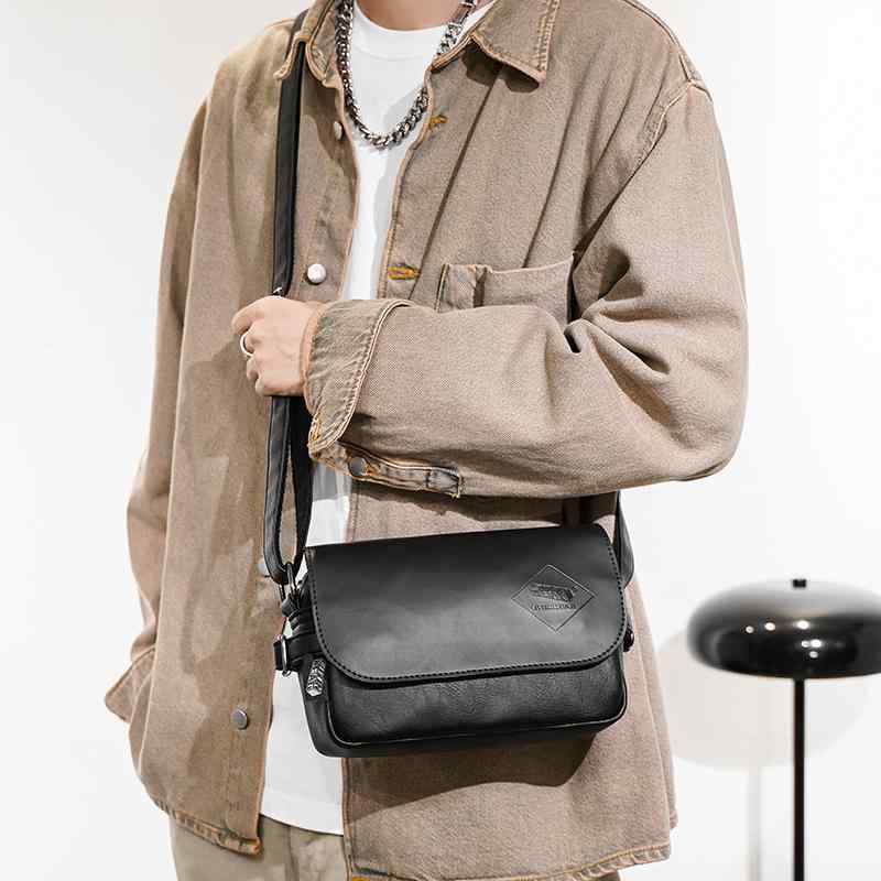 Other - メンズ ファッション 春夏 秋　冬 かっこいい おしゃれ モテ 男性 紳士 バッグ 鞄 韓国 おすすめ レトロ ストリート メッセンジャー カジュアル ショルダー シンプル 高級 大容量 収納