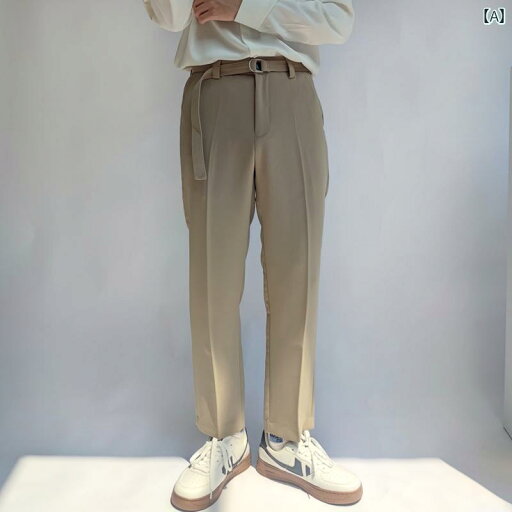 メンズ ファッション 春夏 秋冬 かっこいい オシャレ モテ 男性用 紳士服 服 韓国 シンプル 大人 春夏 九分丈 メンズ スリム フィットパンツ 取り外し 可能な ベルト付き 韓国 テーパード ビジネス カジュアル 半 弾性 軽量 大人 洗練 高級感 メンズ ファッション 春夏 秋冬 かっこいい オシャレ モテ 男性用 紳士服 服 韓国 シンプル 大人 春夏 九分丈 メンズ スリム フィットパンツ 取り外し 可能な ベルト付き 韓国 テーパード ビジネス カジュアル 半 弾性 軽量 大人 洗練 高級感