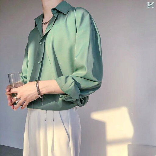 メンズ ファッション 春夏 秋冬 かっこいい オシャレ モテ 男性用 紳士服 服 韓国 シンプル 大人 禁欲 シリーズ 冷感 グリーン シャツ メンズ 夏 薄手 スタイル ドレープ フリー アイロン シャツ 無地 シンプル 日焼け防止 ジャケット メンズ ファッション 春夏 秋冬 かっこいい オシャレ モテ 男性用 紳士服 服 韓国 シンプル 大人 禁欲 シリーズ 冷感 グリーン シャツ メンズ 夏 薄手 スタイル ドレープ フリー アイロン シャツ 無地 シンプル 日焼け防止 ジャケット