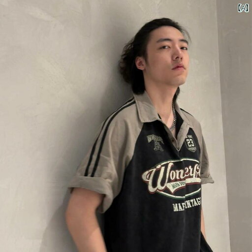 メンズ ファッション 春夏 秋冬 かっこいい オシャレ モテ 男性用 紳士服 服 韓国 シンプル 大人 アメリカン レトロ 夏 半袖 ポロシャツ 男女兼用 ゆったり ファッションカレッジ スタイル オールド 半袖 T シャツ メンズ ファッション 春夏 秋冬 かっこいい オシャレ モテ 男性用 紳士服 服 韓国 シンプル 大人 アメリカン レトロ 夏 半袖 ポロシャツ 男女兼用 ゆったり ファッションカレッジ スタイル オールド 半袖 T シャツ