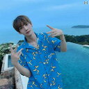 メンズ ファッション 春夏 秋冬 かっこいい オシャレ モテ 男性用 紳士服 服 韓国 シンプル 大人 夏島の 休暇 青い 炎の 花の シャツ メンズ レディースの ストリート ファッション 半袖 クール ビーチウェア メンズファッション