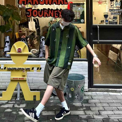 メンズ ファッション 春夏 秋冬 かっこいい オシャレ モテ 男性用 紳士服 服 韓国 シンプル 大人 夏 サンバ 個性 刺繍 クール ストライプ 半袖 シャツ 旅行 ホリデー スタイル シャツ ボーイズ メンズ ファッション 春夏 秋冬 かっこいい オシャレ モテ 男性用 紳士服 服 韓国 シンプル 大人 夏 サンバ 個性 刺繍 クール ストライプ 半袖 シャツ 旅行 ホリデー スタイル シャツ ボーイズ