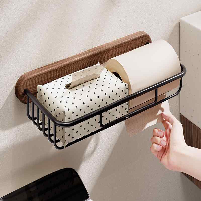 インテリア 韓国 おしゃれ かわいい 雑貨 小物 生活 木目調 トイレットペーパー ボックス トイレ ティ..