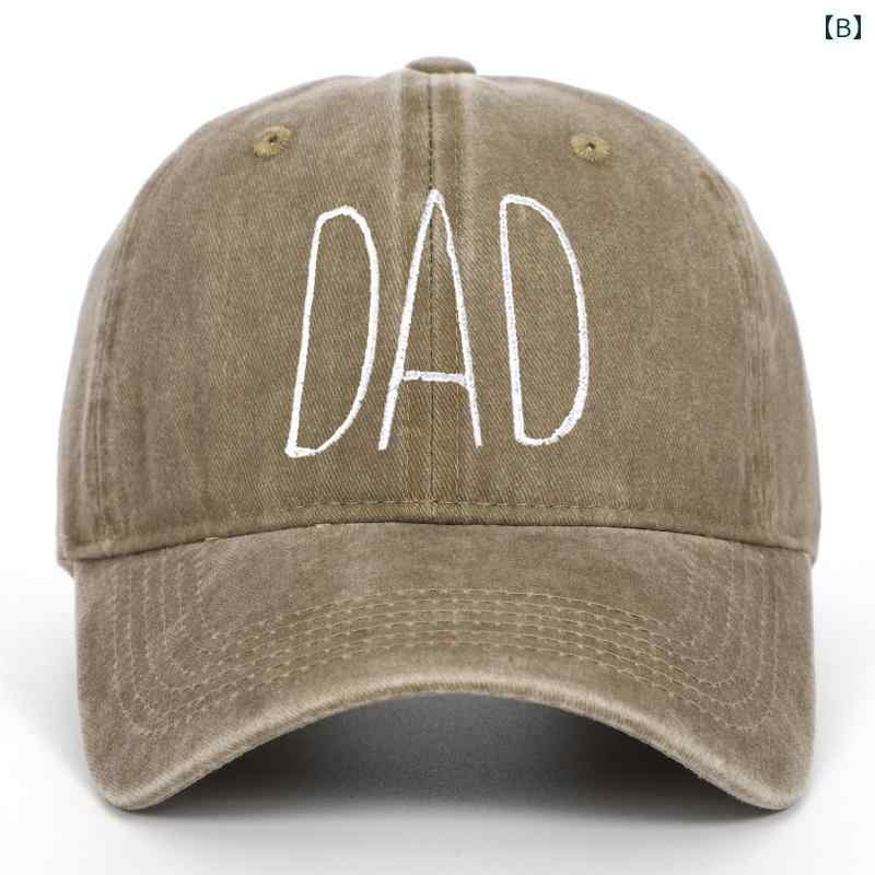 春夏 秋　冬 メンズ ファッション 男性 紳士 おしゃれ かっこいい モテる おすすめ 韓国 帽子 DAD MOM 刺繍 キャップ 野球帽 男女兼用 レトロ カップル 夫婦 おそろい シンプル 高級 カジュアル 父 母