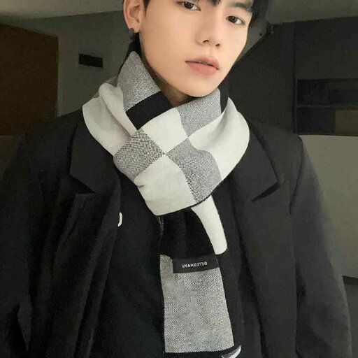 秋冬 メンズ ファッション 男性 紳士 おしゃれ かっこいい モテる おすすめ 韓国 マフラー 高級 厚手 暖かい チェック柄 防寒 シンプル カジュアル 秋冬 メンズ ファッション 男性 紳士 おしゃれ かっこいい モテる おすすめ 韓国 マフラー 高級 厚手 暖かい チェック柄 防寒 シンプル カジュアル