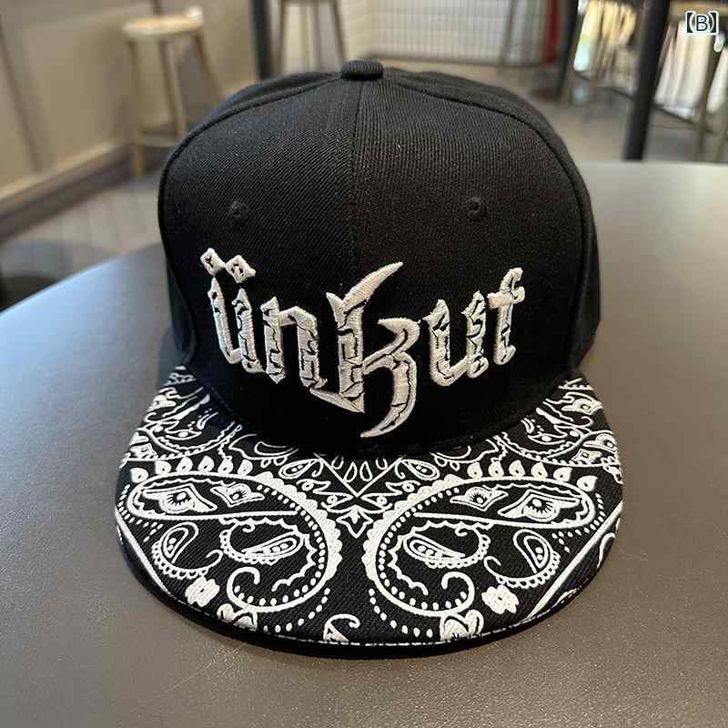 春夏 秋冬 メンズ ファッション 男性 紳士 おしゃれ かっこいい モテる おすすめ 韓国 帽子 キャップ 野球帽 ストリート ヒップホップ アメリカン シンプル 高級 カジュアル 個性的 ペイズリー柄