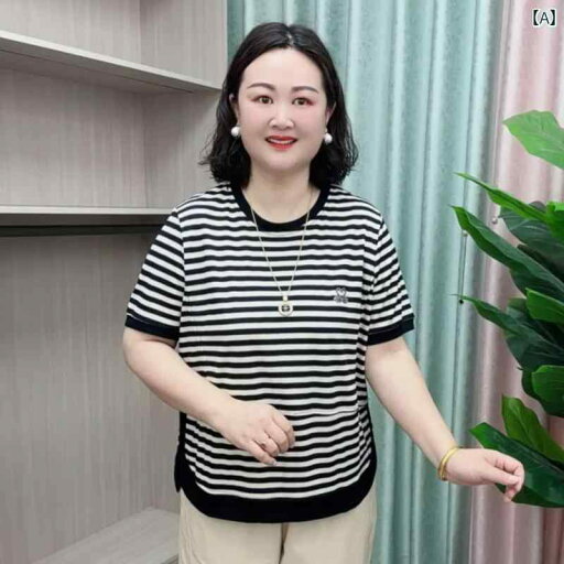 レディース ファッション おしゃれ 春夏 秋 冬 大人 上品 高級 マダム ミス ミセス プレゼント ママ おしゃれストライプ 半袖 T シャツ レディース 夏 女性 快適 カジュアル トップス レディース ファッション おしゃれ 春夏 秋 冬 大人 上品 高級 マダム ミス ミセス プレゼント ママ おしゃれストライプ 半袖 T シャツ レディース 夏 女性 快適 カジュアル トップス