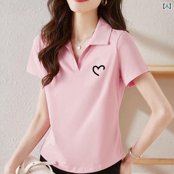 Print - レディース ファッション おしゃれ 春夏 秋　冬 大人 上品 高級 マダム ミス ミセス プレゼント 夏　綿　半袖　T　シャツ　レディーススリム　プリント　トップ