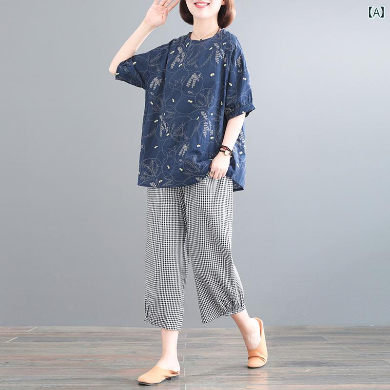 樂天商城 - レディース ファッション おしゃれ 春夏 秋　冬 大人 上品 高級 マダム ミス ミセス プレゼント 婦人服　母　夏　スーツ　女性　　大きいサイズトップス　T　シャツ　カジュアル　綿　麻　パンツ　ツーピース　スーツ