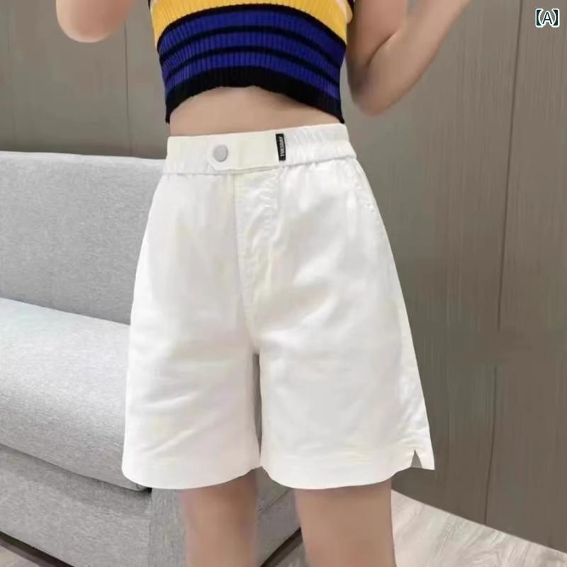Rakuten - レディース ファッション おしゃれ 春夏 秋　冬 大人 上品 高級 マダム ミス ミセス プレゼント ショート　パンツ　レディースショート　パンツ　夏　ストレート　スリム　カジュアル　パンツ　薄手　aライン　ワイド　レッグ　パンツ