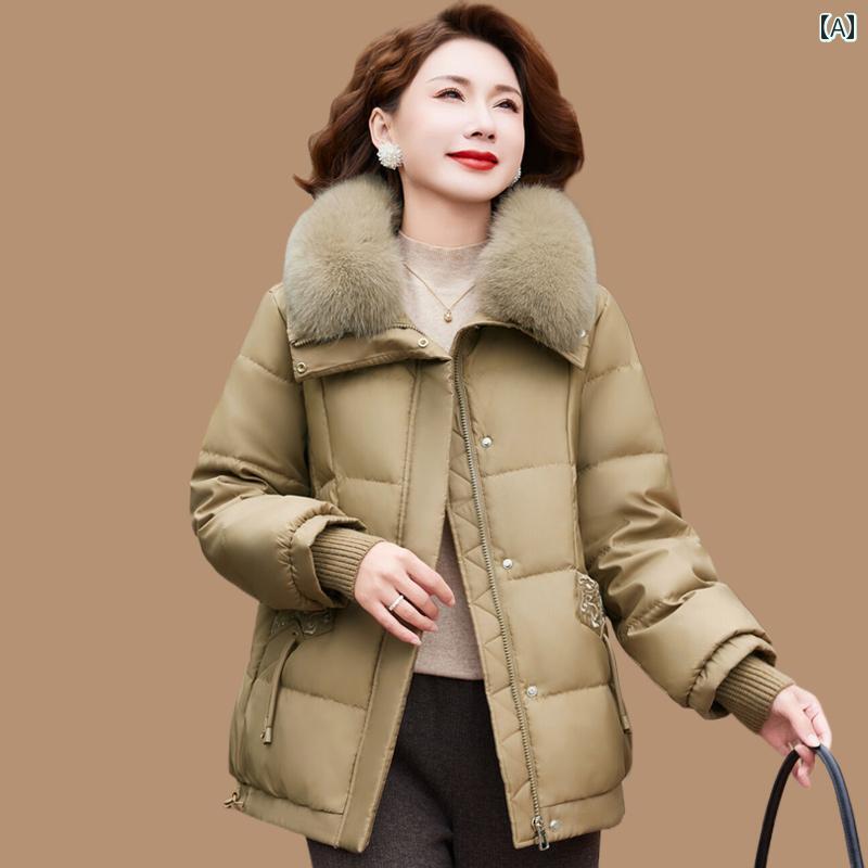 レディース ファッション おしゃれ 春夏 秋　冬 大人 上品 高級 マダム ミス ミセス プレゼント ママ　ダウン　ジャケット　レディース　秋　冬　ショート　コート　冬服　おしゃれ綿入れ　ジャケット　暖かい　綿入れ　服
