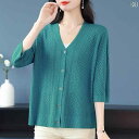 レディース ファッション おしゃれ 春夏 秋 冬 大人 上品 高級 マダム ミス ミセス プレゼント ミドル スリーブ ニットカーディガン レディース 大きめ サイズ エアコン シャツ ショール ゆったり 薄手 日焼け防止 コート
