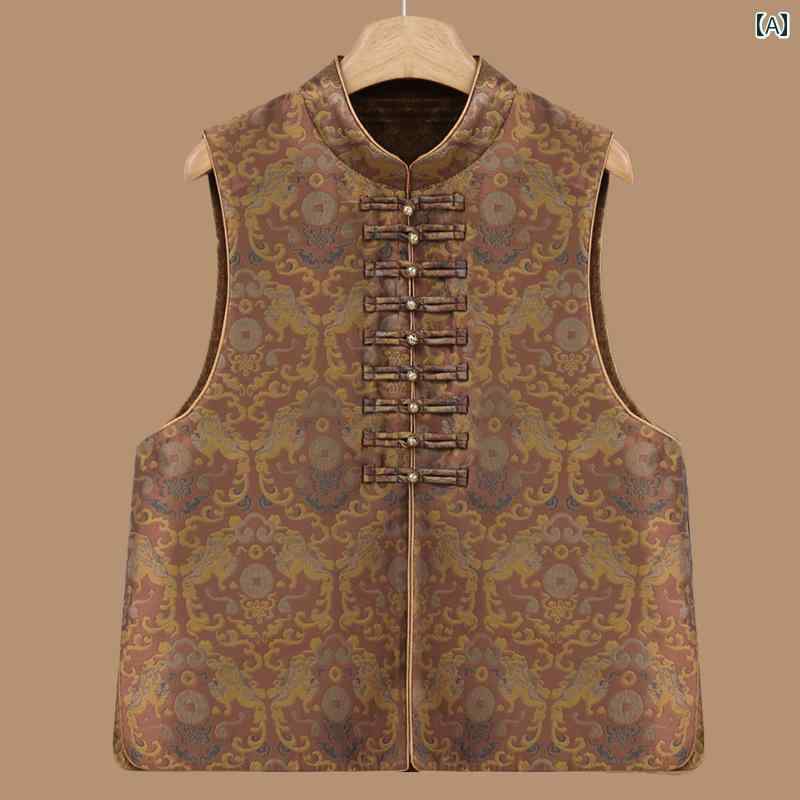 レディース ファッション おしゃれ 春夏 秋　冬 大人 上品 高級 マダム ミス ミセス プレゼント ママ　　ベスト　　春　ベスト　高齢者　ボタンベスト　ジャケット　女性