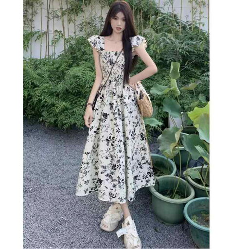レディース ファッション おしゃれ 春夏 秋 冬 大人 上品 高級 マダム ミス ミセス プレゼント フェアリー森ドレス 夏 小さい フライング スリーブ優しい スタイル フレンチ フローラルミドル丈 スカート レディース ファッション おしゃれ 春夏 秋 冬 大人 上品 高級 マダム ミス ミセス プレゼント フェアリー森ドレス 夏 小さい フライング スリーブ優しい スタイル フレンチ フローラルミドル丈 スカート