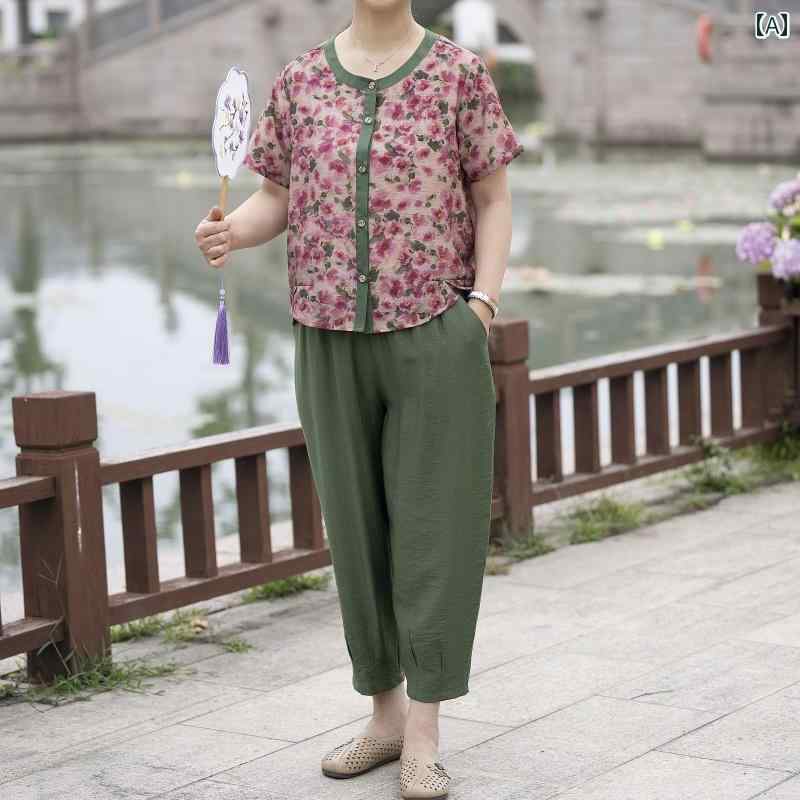 レディース ファッション おしゃれ 春夏 秋　冬 大人 上品 高級 マダム ミス ミセス プレゼント ママ　夏　スーツ　女性　半袖　トップス　パンツ　カジュアル　ツーピース　スーツ