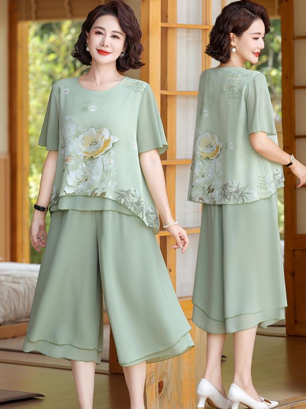 レディース ファッション おしゃれ 春夏 秋 冬 大人 上品 高級 マダム ミス ミセス プレゼント ママ 夏服 シフォンブラウス トップス 大きいサイズ 婦人服 半袖 おしゃれ 着痩せ 服