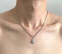 韓国 おすすめ 春夏 秋冬 メンズ 男性 ファッション かっこいい おしゃれ モテ アクセサリー ジュエリー デビルズ アイ ネックレス ヒップホップ チェーン シンプル 個性的 合金 メッキ