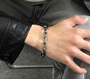 韓国 おすすめ 春夏 秋冬 メンズ 男性 ファッション かっこいい おしゃれ モテ アクセサリー ジュエリー ブレスレット レトロ ヒップホップ 高級 シンプル チェーン 個性的 高級 チタン