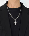 韓国 おすすめ 春夏 秋冬 メンズ 男性 ファッション かっこいい おしゃれ モテ アクセサリー ジュエリー チェーン クロス 十字架 シンプル ネックレス ストリート ヒップホップ チェーン 個性的 高級 チタン