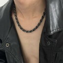 韓国 おすすめ 春夏 秋冬 メンズ 男性 ファッション かっこいい おしゃれ モテ アクセサリー ジュエリー レトロ ネックレス ヒップホップ ストリート チェーン シンプル 個性的 高級 チタン