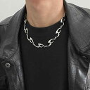韓国 おすすめ 春夏 秋冬 メンズ 男性 ファッション かっこいい おしゃれ モテ アクセサリー ジュエリー ネックレス 高級 チェーン クール ストリート ヒップホップ シンプル 個性的 チタン