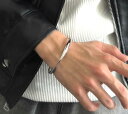 韓国 おすすめ 春夏 秋冬 メンズ 男性 ファッション かっこいい おしゃれ モテ アクセサリー ジュエリー ブレスレット プレーン シンプル 高級 個性的 クール チタン