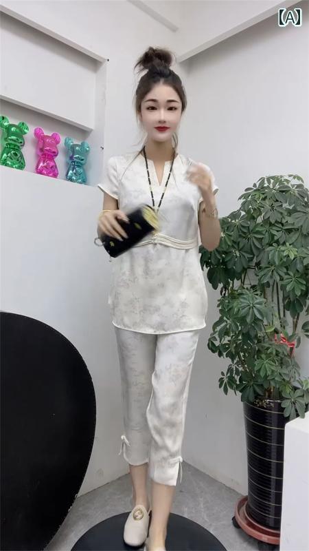 レディース ファッション 春夏 秋冬 オシャレ かわいい 韓国 女性 夏 ボタン パンツツーピーススーツ