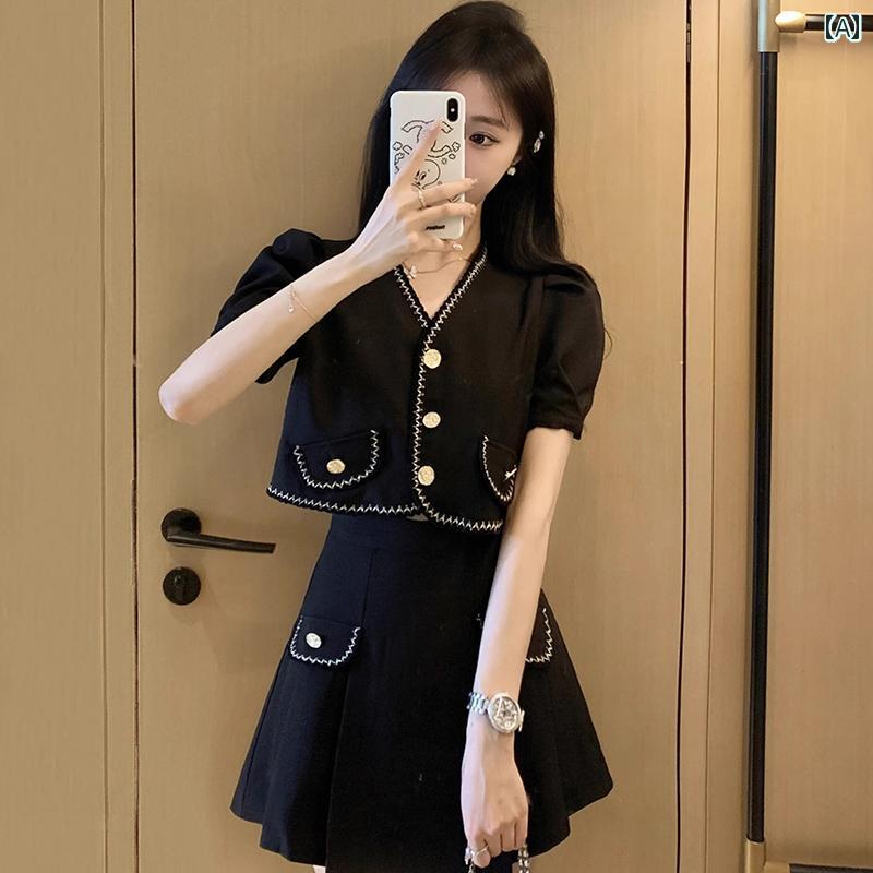 Other - レディース ファッション 春夏 秋冬 オシャレ かわいい 韓国 ツーピース 夏 高級 スリムスカートツーピーススーツ