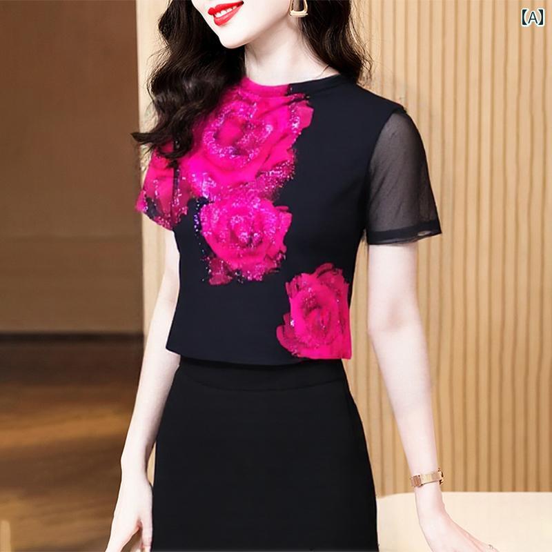 レディース ファッション 春夏 秋冬 オシャレ かわいい 韓国 夏 スリムフィットハーフハイネック 半袖 ..