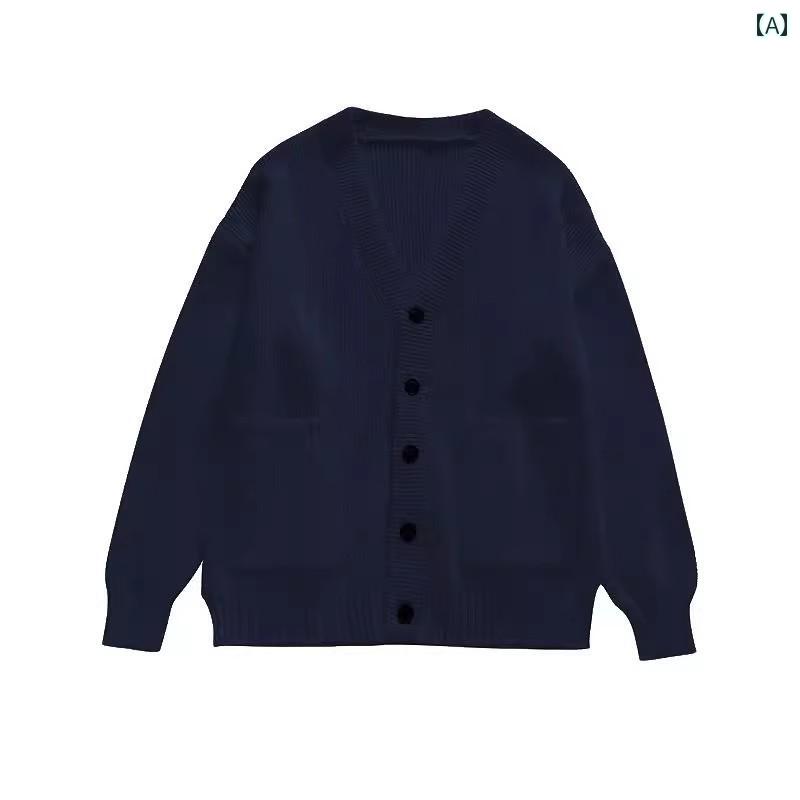 Rakuten - レディース ファッション 春夏 秋冬 オシャレ かわいい 韓国 赤 セーター ジャケット ミドル 年着用 ニットカーディガン